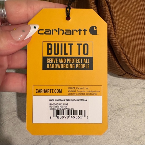 Carhartt Tan Belt Bag Crossbody - Picture 2 of 8